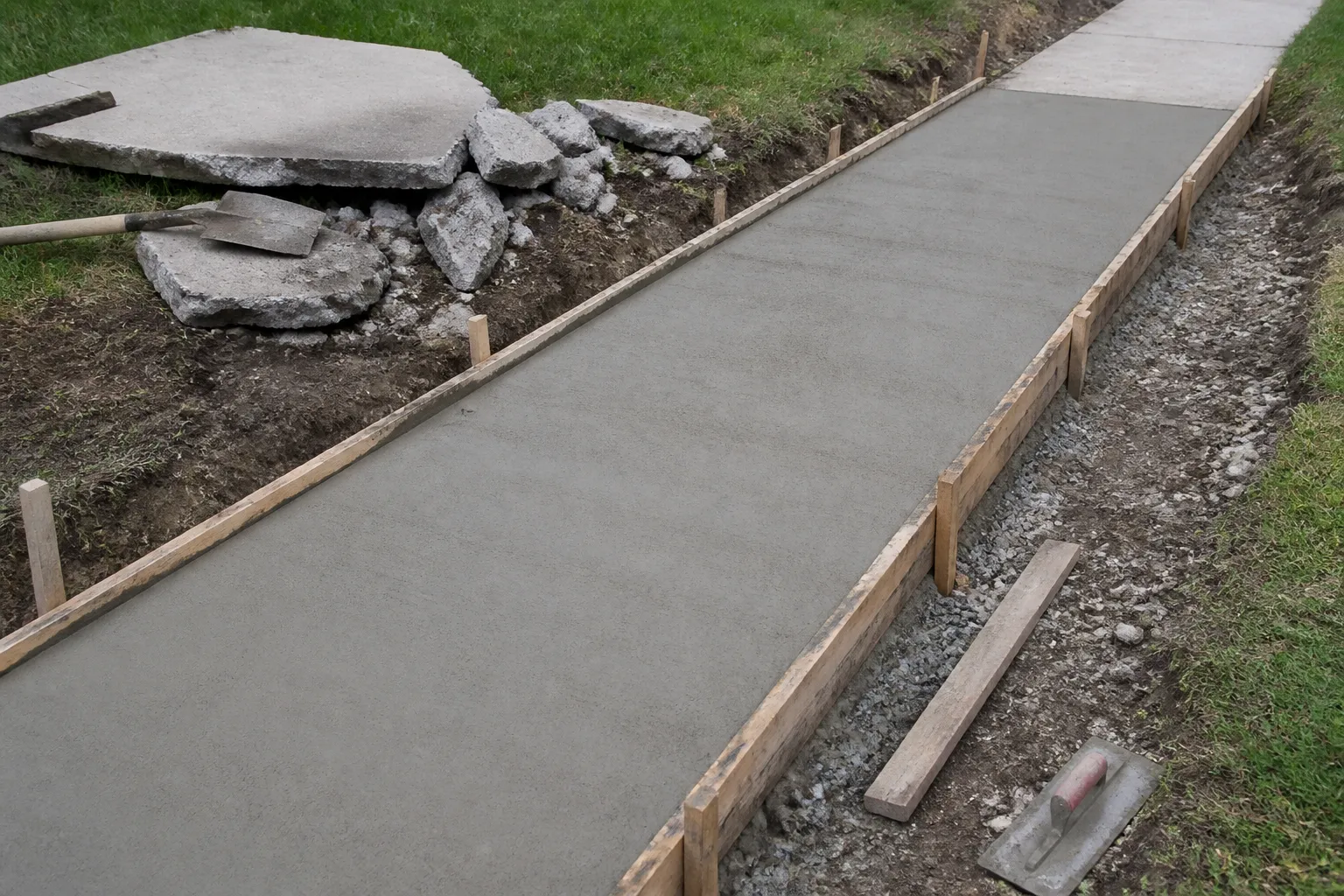 Concrete Sidewalks