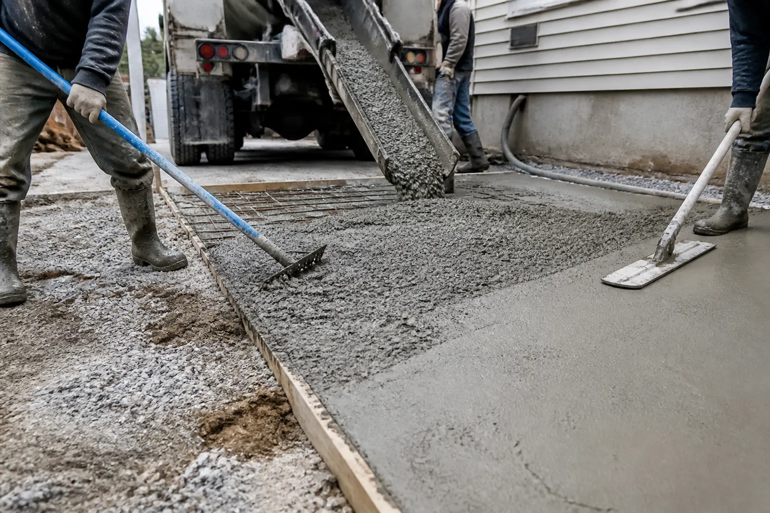 Active Concrete Jobsite