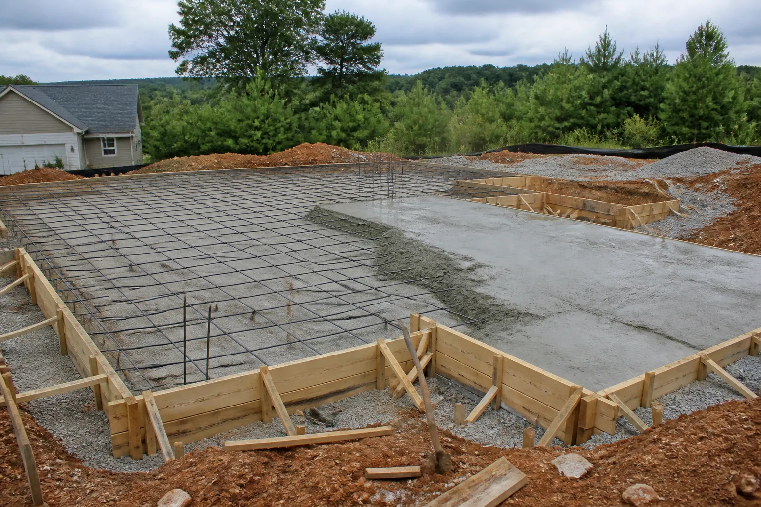 Spartanburg Concrete Contractor work detail